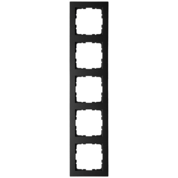Рамка Jasmart G-Flex пятиместная (антрацит) G1105B
