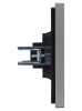 Розетка HDMI IEK FORTE&PIANO FP540 (сталь) FP-H10-K46