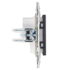 Подсветка LED IEK SKANDY встраиваемая SK-L01T (титан) SK-FL20-K48
