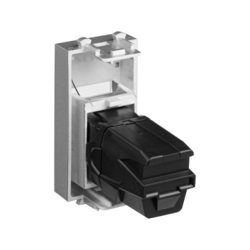 Розетка DKC Avanti USB 2.0 тип А-А 1 модуль (закаленная сталь) 4404401
