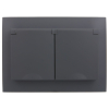 Розетка 2-ая с/з с крышкой 16А в сборе IP44 IEK SKANDY SK-R12G (графит) SK-R26-16-44-K53-F