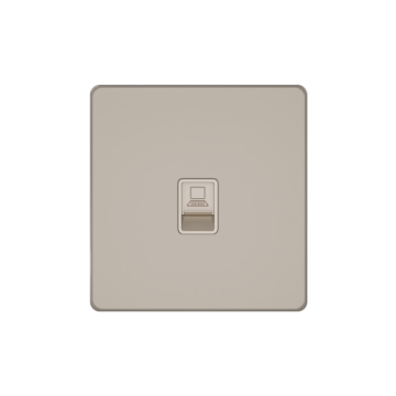Розетка компьютерная RJ45 кат.5e SE Systeme Infinity (песчаный берег) FSE000583