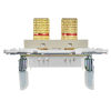 Аудиорозетка IEK SKANDY 4-ая SK-A01B (бежевый) SK-S40-K10