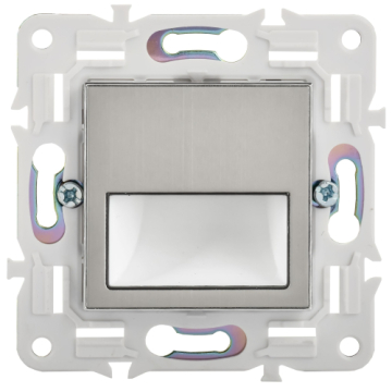 Подсветка LED IEK SKANDY встраиваемая SK-L01N (никель) SK-FL20-K50