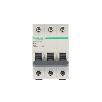 Автоматический выключатель Systeme Electric City9 Set 3п 20A 6kA (хар-ка B) C9F16320