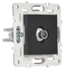 Розетка TV оконечная IEK SKANDY SK-A12Bl (черный) SK-A10-O-K02