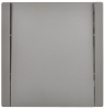 Выключатель кнопочный FORTE&PIANO 1-кл 10А FP510 (сталь) FP-V14-0-10-1-K46