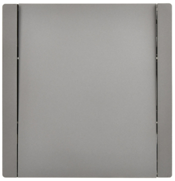 Выключатель кнопочный FORTE&PIANO 1-кл 10А FP510 (сталь) FP-V14-0-10-1-K46