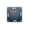 Выключатель Systeme Electric AtlasDesign Smart SBER Zigbee 1-клавишный с нейтралью 10А, схема 1 (карбон) ATN001015Z