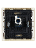 Розетка компьютерная FORTE&PIANO RJ45 кат.6 FP431 (ваниль) FP-K10-2-K10