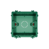 Коробка SE Systeme Infinity монтажная 87х87 для кладки или бетона (зеленая) FSE350000
