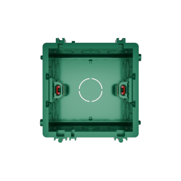 Коробка SE Systeme Infinity монтажная 87х87 для кладки или бетона (зеленая) FSE350000