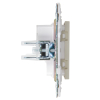 Подсветка LED IEK SKANDY встраиваемая SK-L01B (бежевый) SK-FL20-K10