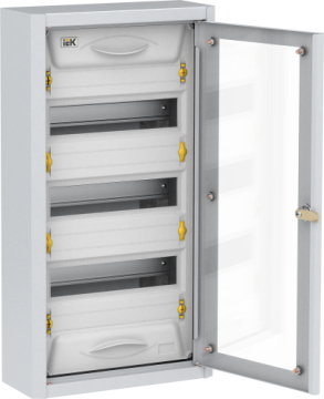 Корпус металлический IEK TITAN 5 ЩРн-36 прозрачная дверь IP31 УХЛ3 MKM16-N-036-31-Z-U