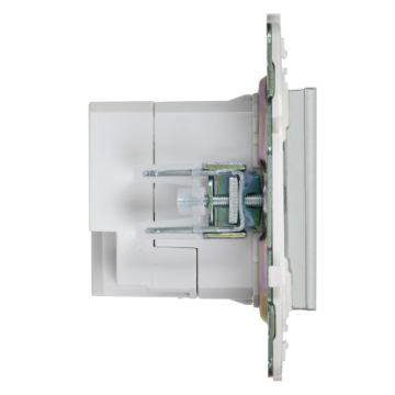 Розетка USB A+A 3,1А IEK SKANDY SK-R15N (никель) SK-U21-D31-K50