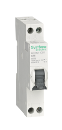 Дифференциальный автомат Systeme Electric City9 Set АВДТ 1П+Н C16 10mA тип A 6 kA (х-ка C) 18мм C9D83616