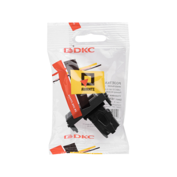 Розетка DKC Avanti USB 2.0 тип А-А 1 модуль (черный матовый) 4412401