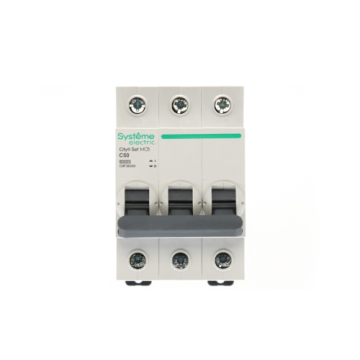 Автоматический выключатель Systeme Electric City9 Set 3п 50A 6kA (хар-ка C) C9F36350