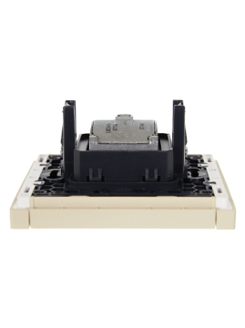 Розетка TV+SAT FORTE&PIANO FP438 (ваниль) FP-AF20-O-K10