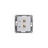 Розетка TV Glossa проходная (белый) GSL000192