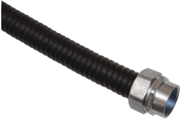 IEK ELASTA Металлорукав Р3-ЦПнг-12 (50 м) с протяжкой черный CMP10-12-050