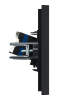 Розетка компьютерная FORTE&PIANO RJ45 кат.6 FP131 (черный) FP-K10-2-K02