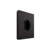 Розетка с заземлением со шторками SE Systeme Infinity 16А (полярная ночь) FSE001045