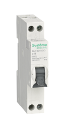 Дифференциальный автомат Systeme Electric City9 Set АВДТ 1П+Н C16 30mA тип AC 6 kA (х-ка C) 18мм C9D38616