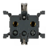 Механизм розетки с заземлением со шторками для скрытой установки IP55 W55 Donel DIP18800