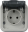Рамка с клавишей для скрытой установки переключателя 1 кл. IP55 W55 (серый) DIP62040