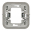 Адаптер для скрытой установки IP55 W55 Donel (серый) DIP80640