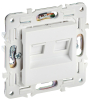 Розетка компьютерная двойная IEK SKANDY RJ45 кат.5E SK-K03W (арктический белый) SK-K20-1-K01