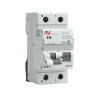 Дифференциальный автомат EKF Averes DVA-6 1P+N 10А 30мА (хар. B, тип A) 6кА rcbo6-1pn-10B-30-a-av