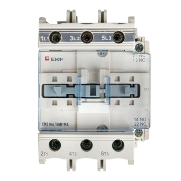 Контактор EKF PROxima КМЭ малогабаритный 95А 24В NO+NC ctr-s-95-24