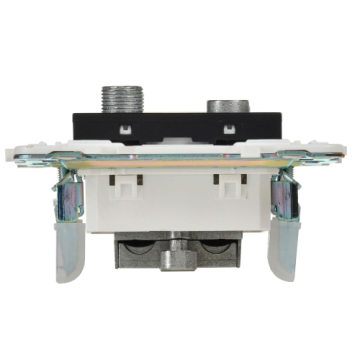 Розетка TV+SAT IEK SKANDY TV+SAT SK-A13Bl (черный) SK-AF20-O-K02