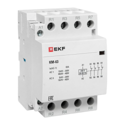 Контактор модульный EKF PROxima КМ 63А 4NC (3 мод.) km-3-63-04
