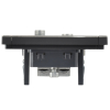 Розетка TV+SAT FORTE&PIANO FP638M (металл шампань) FP-AF20-O-M-K37