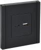 Розетка USB A+C FORTE&PIANO 18Вт FP151 (черный) FP-U22-018-K02