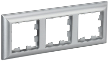 Рамка 3-м BRITE DECOR Алюминий 3D-форма РУ-3-Бр BR-M32-12-K47