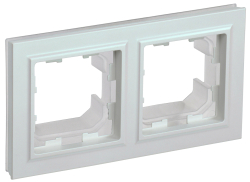 Рамка 2-м BRITE Жемчуг IP44 РУ-2-БрЖ-44 BR-M22-44-K36