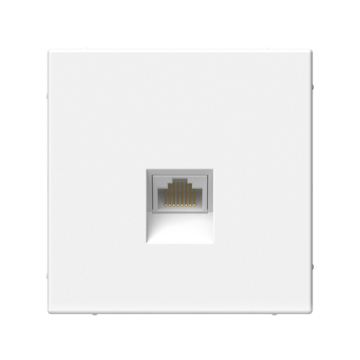 Розетка компьютерная RJ45 ArtGallery кат. 5e (белый) GAL000183