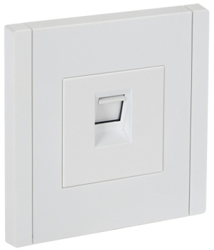 Розетка компьютерная FORTE&PIANO RJ45 кат.6 FP231 (белый) FP-K10-2-K01