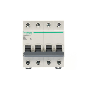 Автоматический выключатель Systeme Electric City9 Set 4п 20A 6kA (хар-ка C) C9F36420