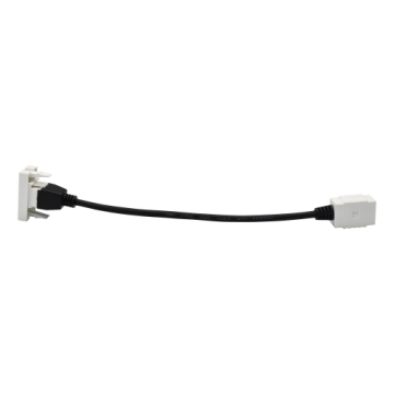 Розетка HDMI M/M IEK PRIMER РКМ-10-00-П 1 модуль PR-KK40D-RH-0-1-K01