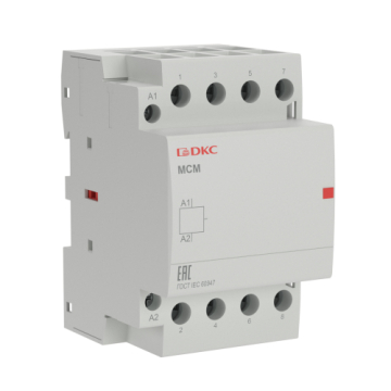 Контактор DKC YON MCE 4P 63A 4НО управляющее напряжение 240В 50Гц MCE-63-40-A240