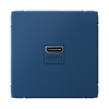Розетка HDMI Systeme Electric ArtGallery (аквамарин) GAL001180