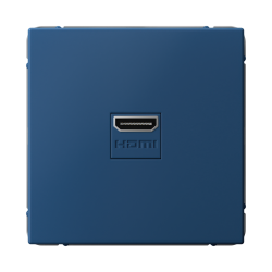 Розетка HDMI Systeme Electric ArtGallery (аквамарин) GAL001180
