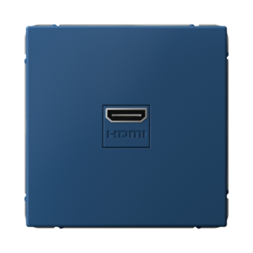 Розетка HDMI Systeme Electric ArtGallery (аквамарин) GAL001180