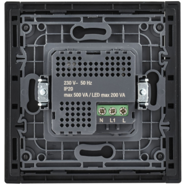Датчик движения FORTE&PIANO IEK с LED подсветкой FP655M (металл шампань) FP-MS10-N-150-05-M-K37