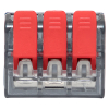 EKF Клемма СМК 221-413 с рычагом 3 отверстия 0.2-4.0 мм2 блистер PROxima plc-smk-221-413b-20